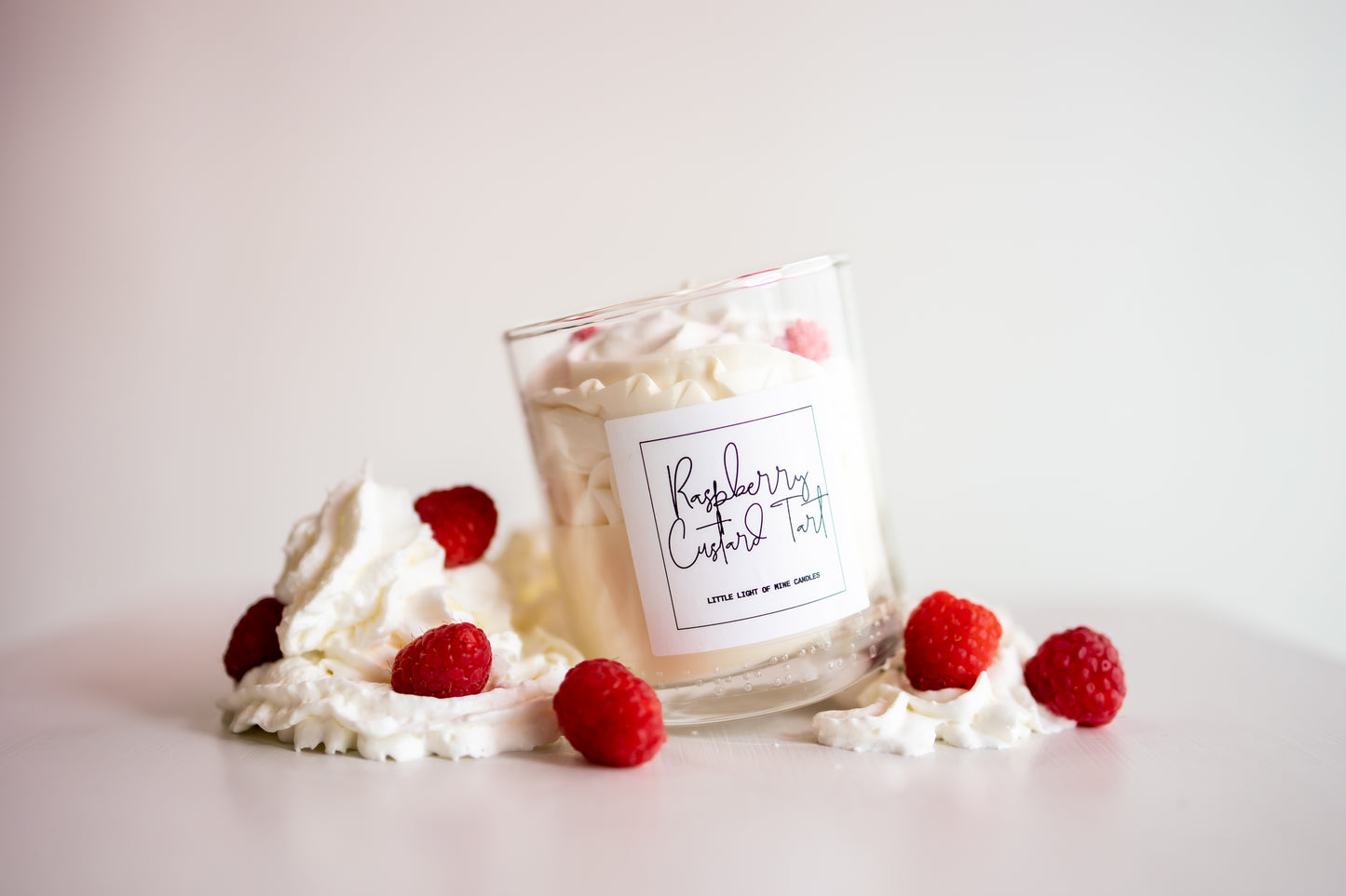 Raspberry Custard Tart