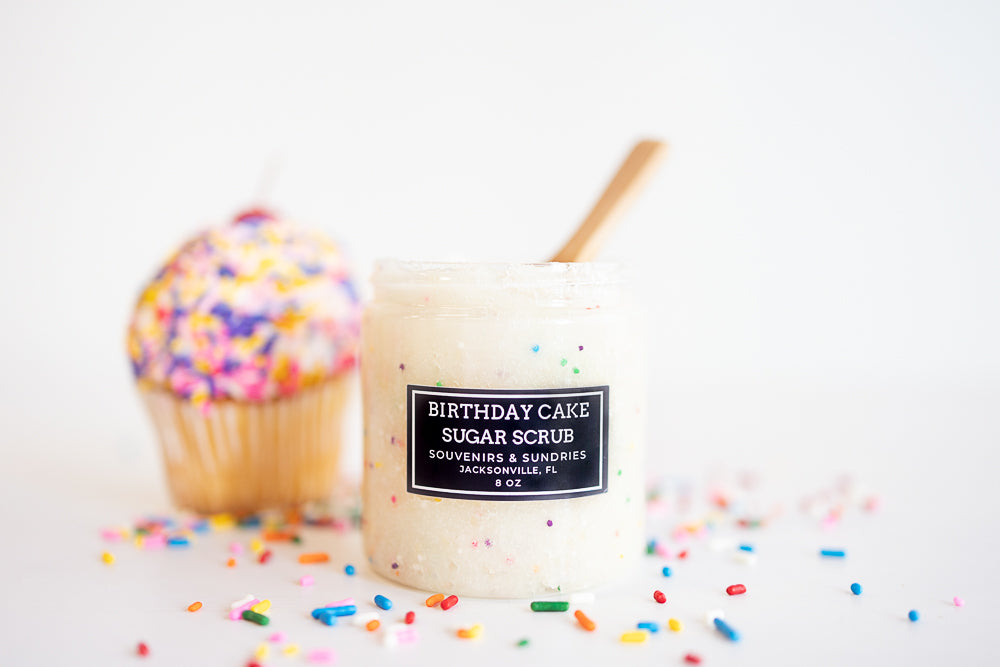 Birthday Cake Sugar Scrub