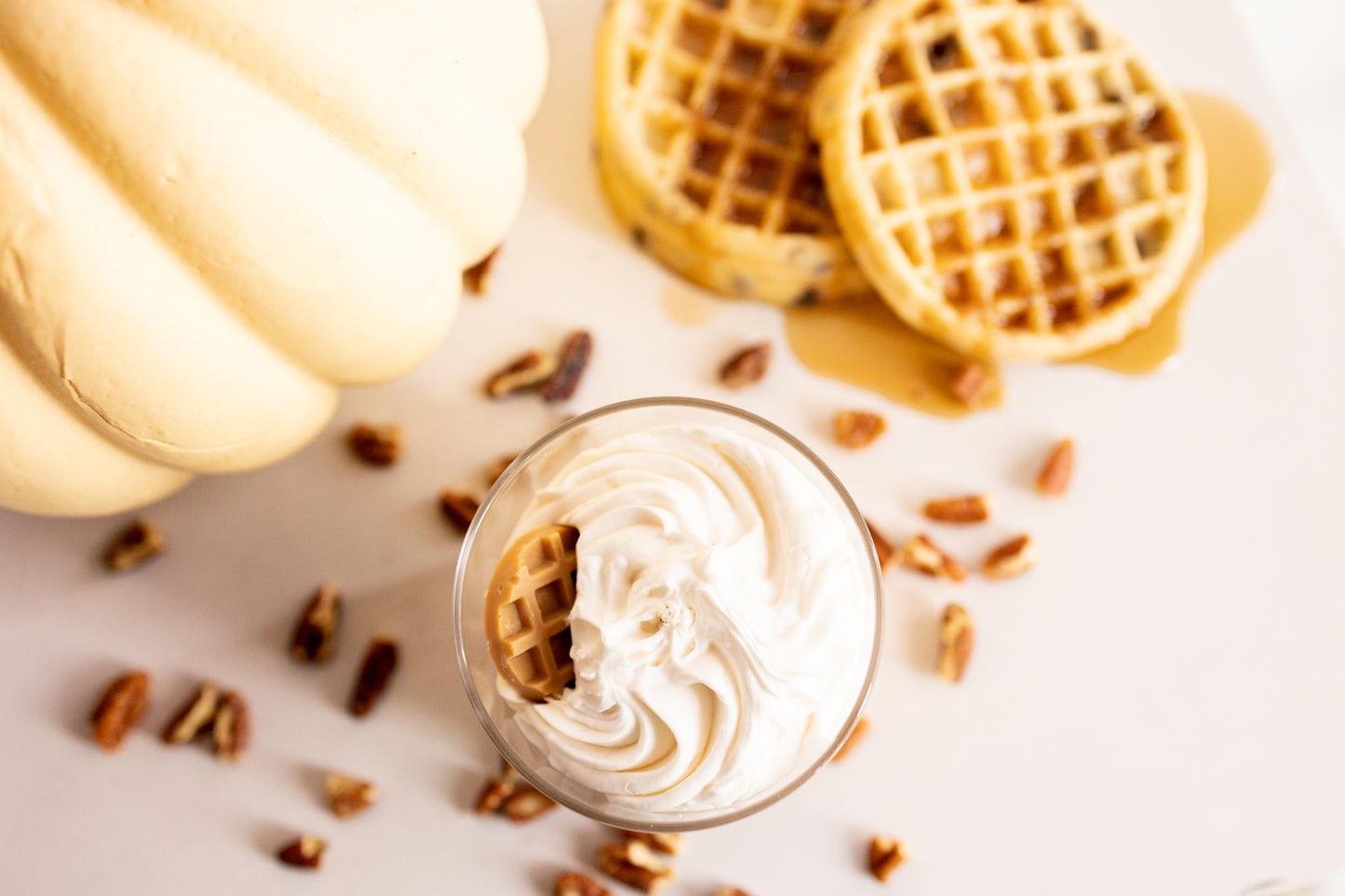 Pumpkin Pecan Waffle