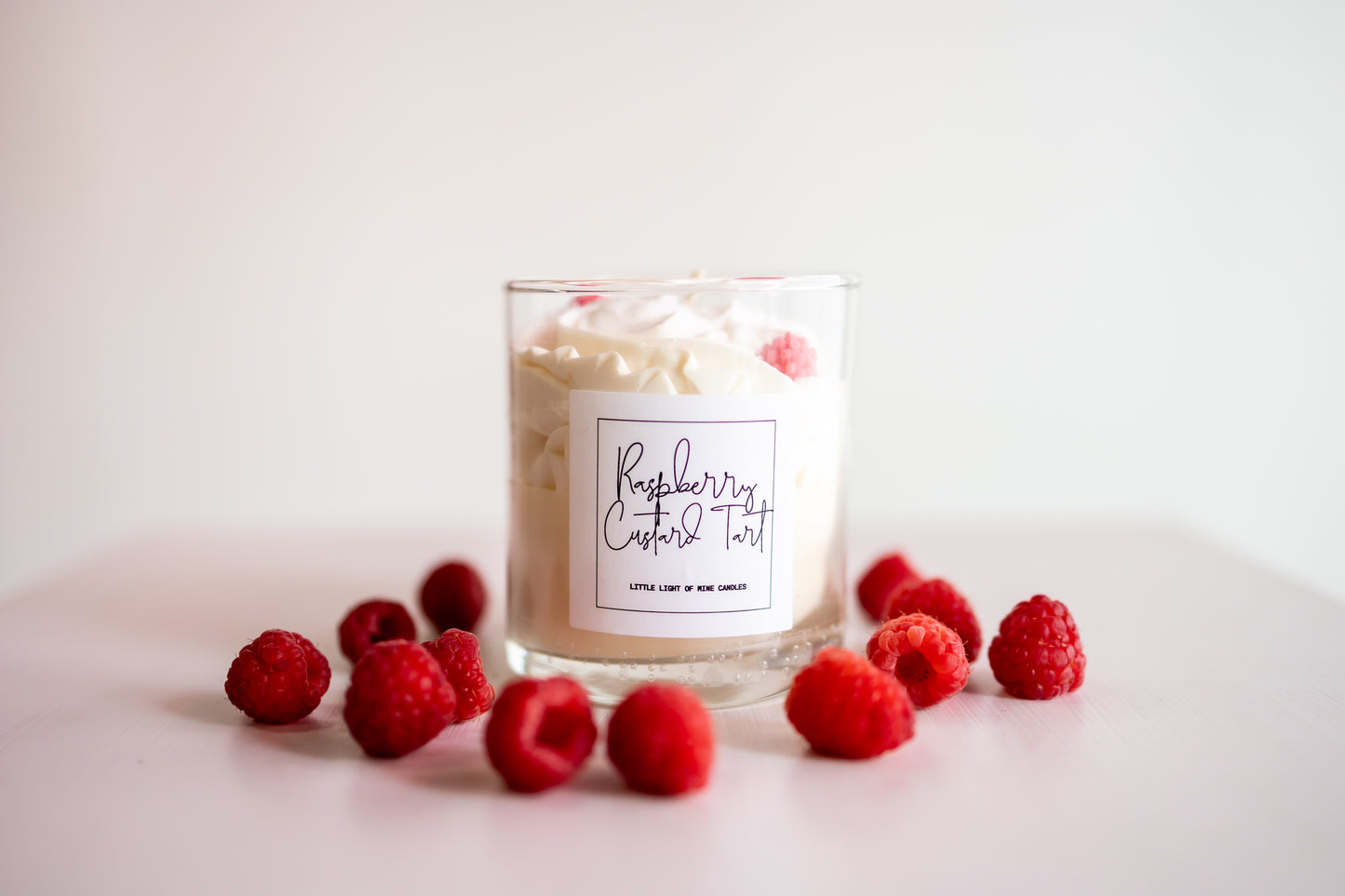 Raspberry Custard Tart