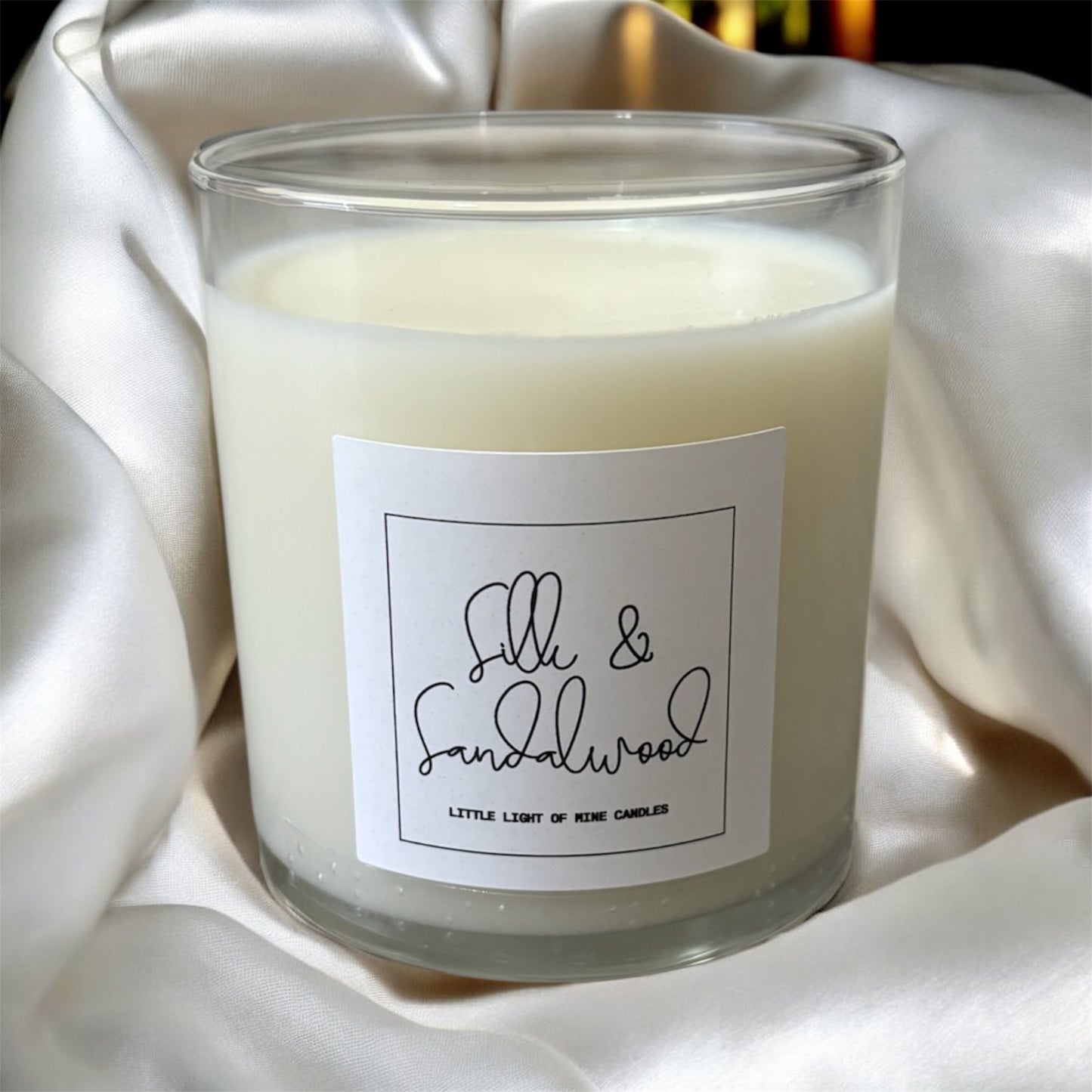 Wickless Silk & Sandalwood