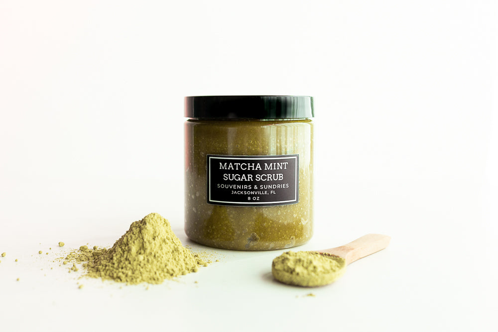 Matcha & Mint Sugar Scrub