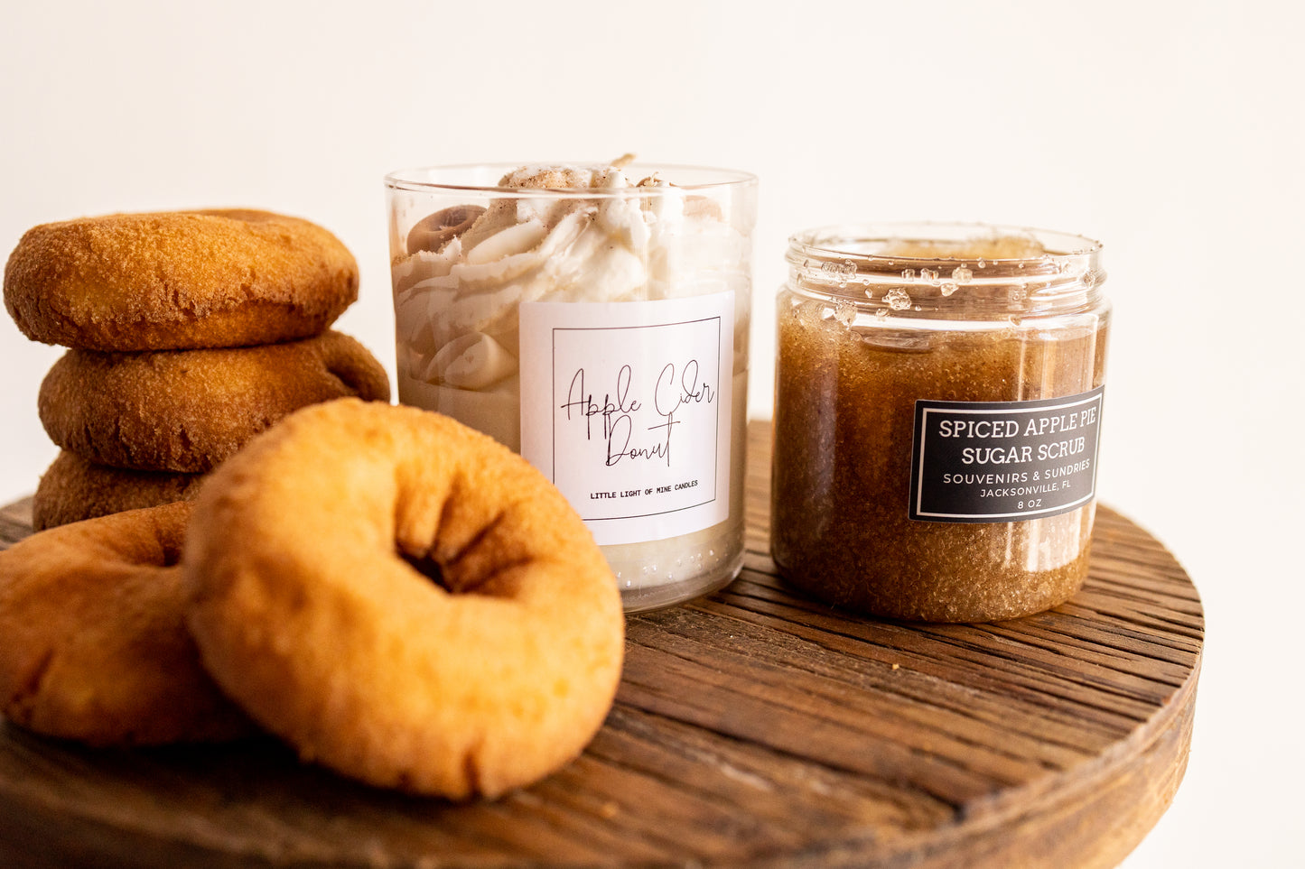 Apple Cider Donut and Spiced Apple Pie Scrub Bundle