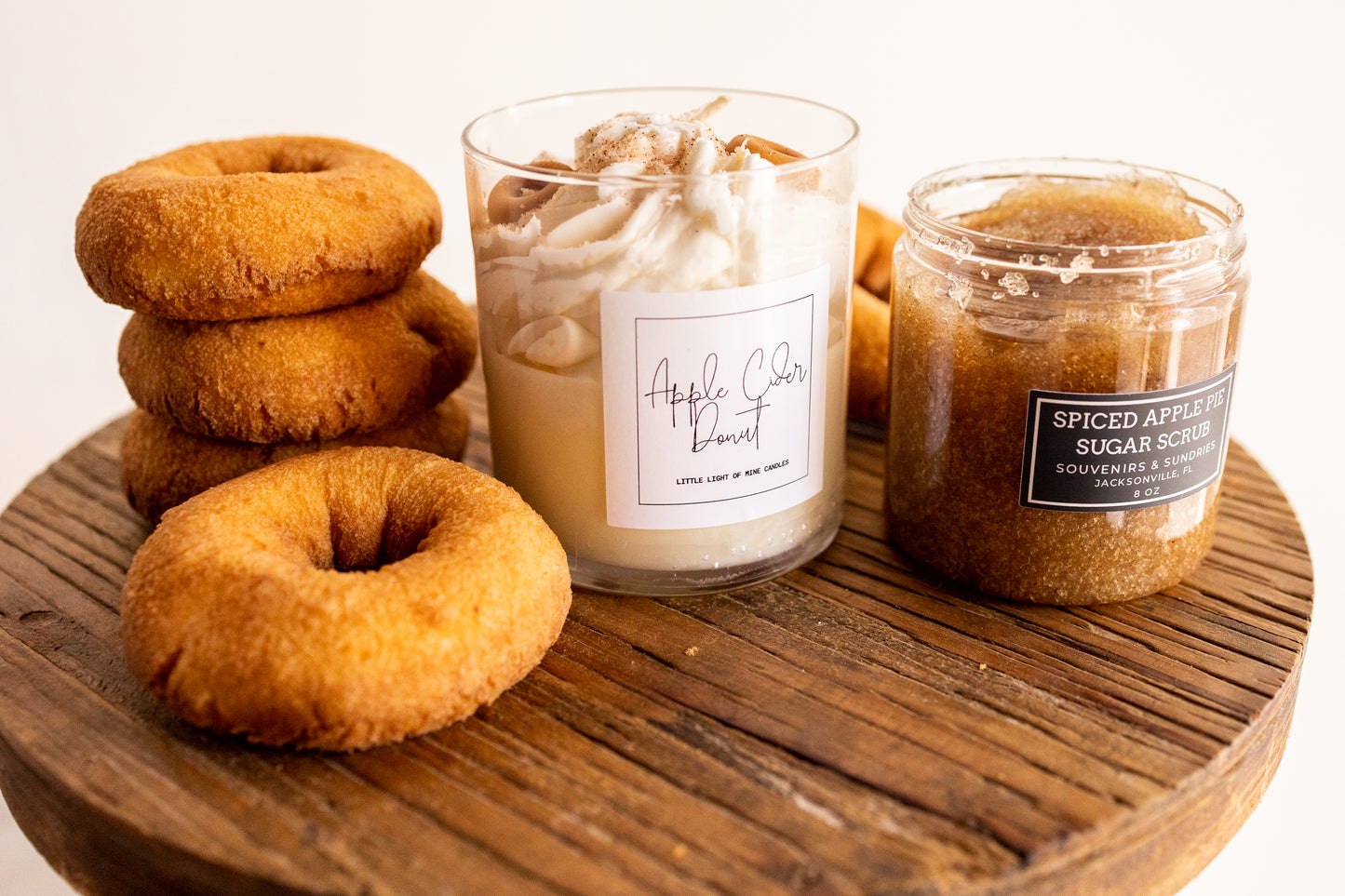 Apple Cider Donut and Spiced Apple Pie Scrub Bundle